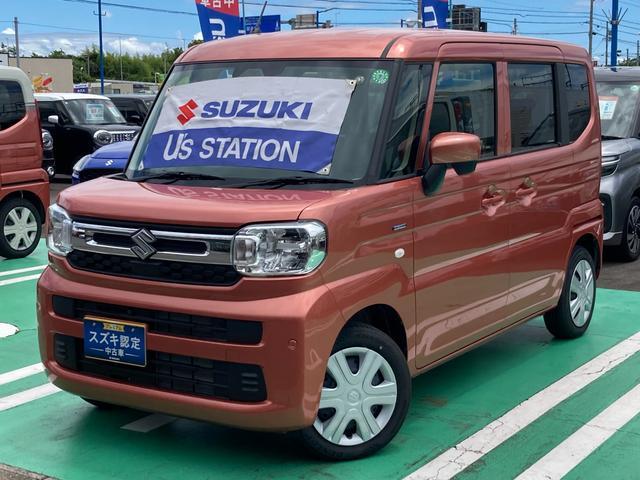 スペーシア　４ＷＤ(スズキ) ＨＹＢＲＩＤ　Ｇ　全方位カメラ付９インチ 中古車画像