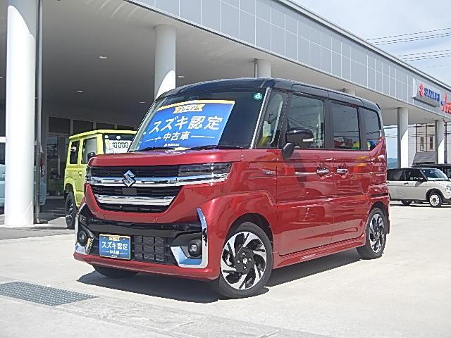 スペーシア　カスタム　４ＷＤ(スズキ) カスタム　ＨＹＢＲＩＤ　ＸＳターボ　４Ｗ 中古車画像
