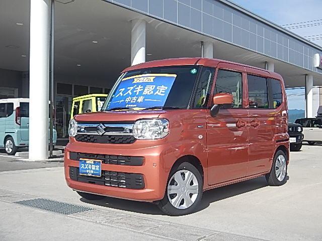 スペーシア　４ＷＤ(スズキ) ＨＹＢＲＩＤ　Ｘ　４ＷＤ全方位カメラ　ス 中古車画像