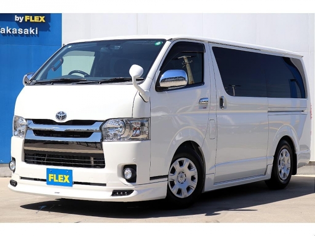 ハイエース　flex ネクストレイル　美品 トヨタ ハイエース 2.7 GL ロング ミドルルーフ 4WD(216242180