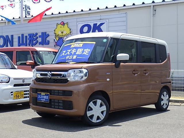 スペーシア　４ＷＤ(スズキ) ＨＹＢＲＩＤ　Ｘ　４ＷＤ　全方位カメラ 中古車画像