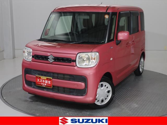 スペーシア(スズキ) ＨＹＢＲＩＤ　Ｇ　目玉車　ＢＴ対応ナビ・ 中古車画像