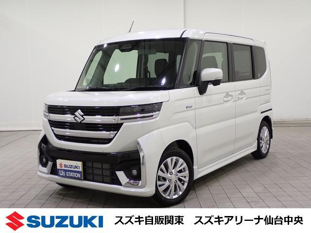 スペーシア　カスタム(スズキ) ＨＹＢＲＩＤ　ＧＳ　左側電動スライドドア 中古車画像