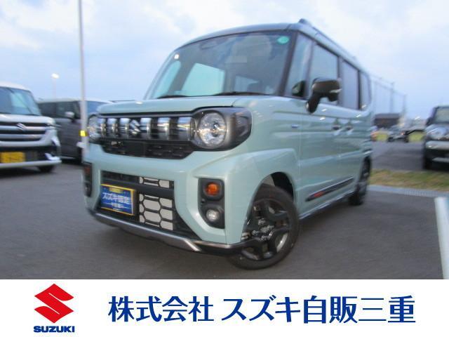 スズキ スズキ スペーシアギア HYBRID XZ ピュアホワイトパール塗装 4WD