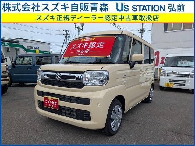 スペーシア　４ＷＤ(スズキ) ＨＹＢＲＩＤ　Ｘ　４ＷＤ 中古車画像