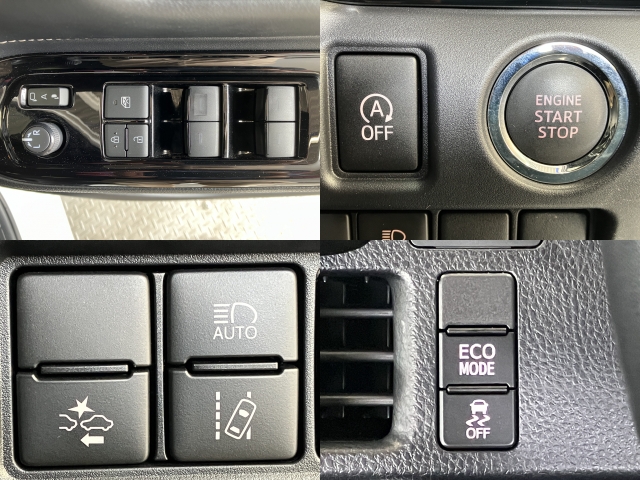 【装備】各スイッチ類もわかりやすく操作が簡単です！衝突被害軽減ブレーキシステムをはじめとする安全装備や快適装備が充実しています♪