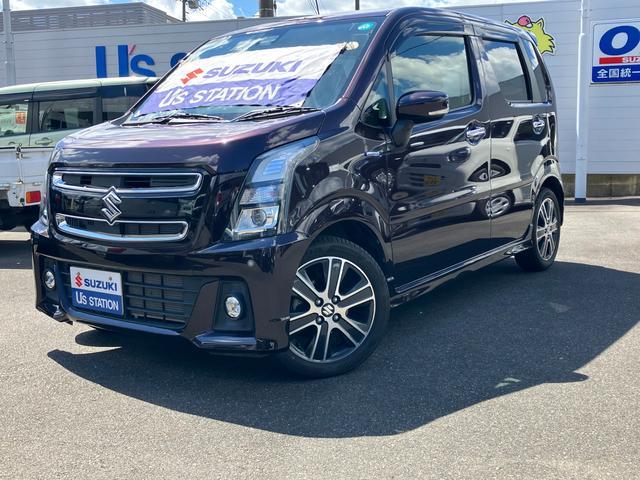 ワゴンＲ　スティングレー(スズキ) スティングレー　ＨＹＢＲＩＤ　Ｔ　ナビ 中古車画像