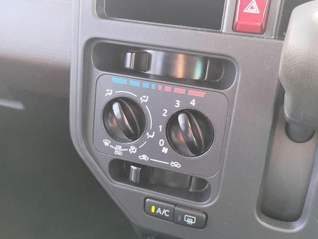 手動式エアコン！