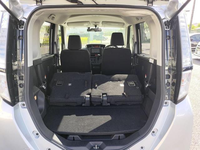 シートアレンジ次第で室内が更に広々！