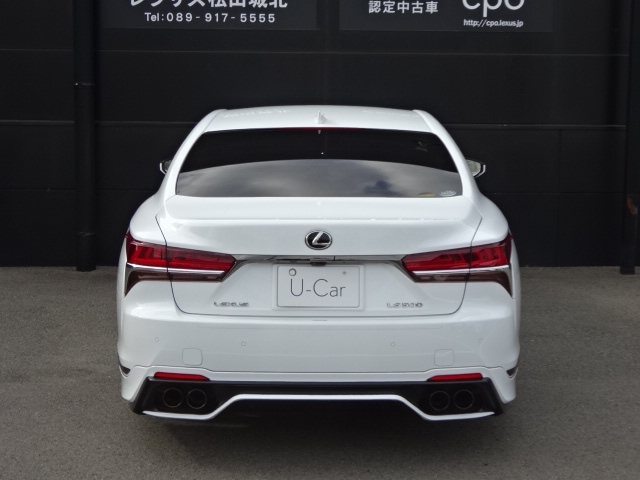 レクサス LS500 Fスポーツ 508.0万円 平成30年(2018年) 愛媛県
