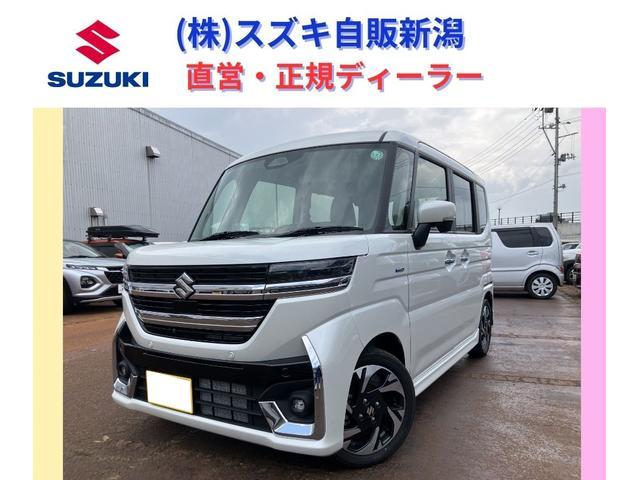 スペーシア　カスタム　４ＷＤ(スズキ) ＨＹＢＲＩＤ　ＸＳターボ　４ＷＤ　★純正 中古車画像