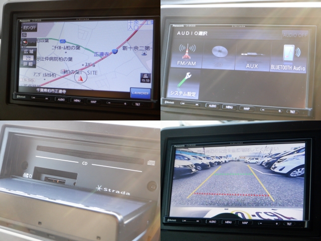 メモリーナビ装備で、知らない場所もあっという間に検索♪ちょっとしたお出かけや旅行もこれでバッチリですね。