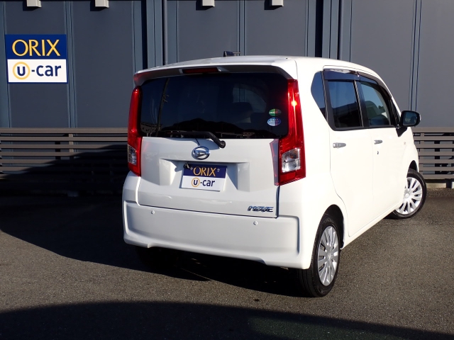 リヤビューの画像になります。オリックス認定中古車には、ご購入後も安心してお乗りいただくために、独自の｢オリックス認定中古車保証｣をお付けしています。