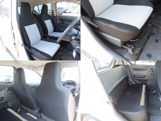 シートも状態良好ですよ。大きな汚れもなく、安心です。座り心地もいいですよ。