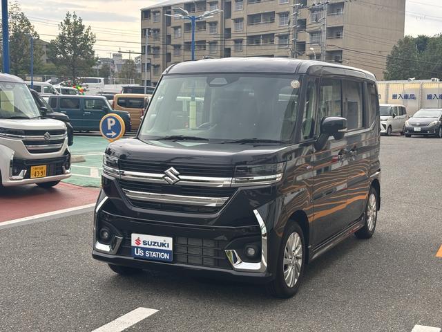スペーシア　カスタム　４ＷＤ(スズキ) カスタム　ＨＹＢＲＩＤ　ＧＳ　４ＷＤ　全 中古車画像