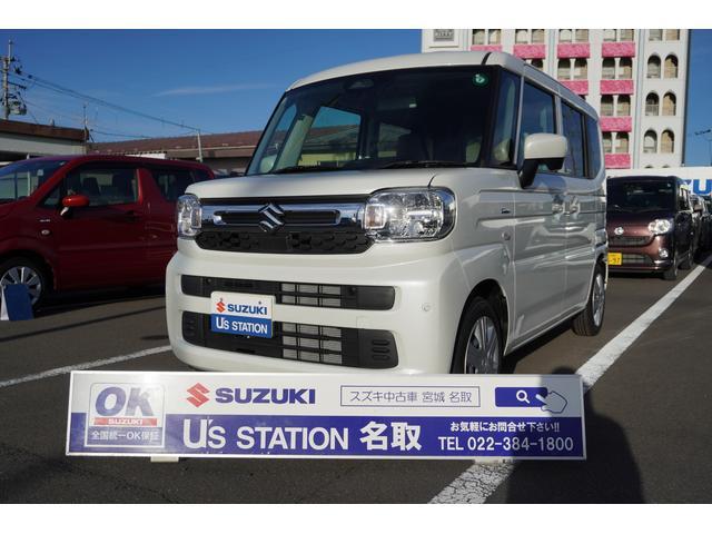 スペーシア　４ＷＤ(スズキ) ＨＹＢＲＩＤ　Ｘ　４ＷＤ　ＣＶＴ 中古車画像