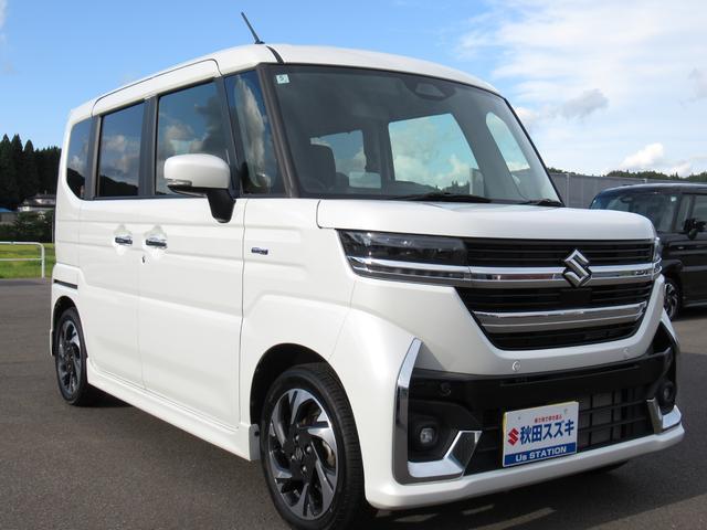 スペーシア　カスタム　４ＷＤ(スズキ) カスタム　ＨＹＢＲＩＤ　ＸＳターボ 中古車画像
