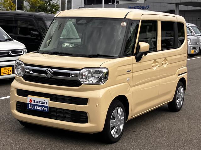 スペーシア　４ＷＤ(スズキ) ＨＹＢＲＩＤ　Ｘ　４ＷＤ　衝突被害軽減ブ 中古車画像