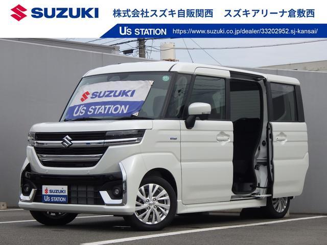 スペーシア　カスタム(スズキ) カスタム　ＨＹＢＲＩＤ　ＧＳ　片側電動ス 中古車画像