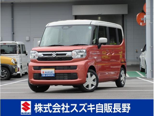 スペーシア　４ＷＤ(スズキ) ＨＹＢＲＩＤ　Ｘ　４ＷＤ　スズキセーフテ 中古車画像