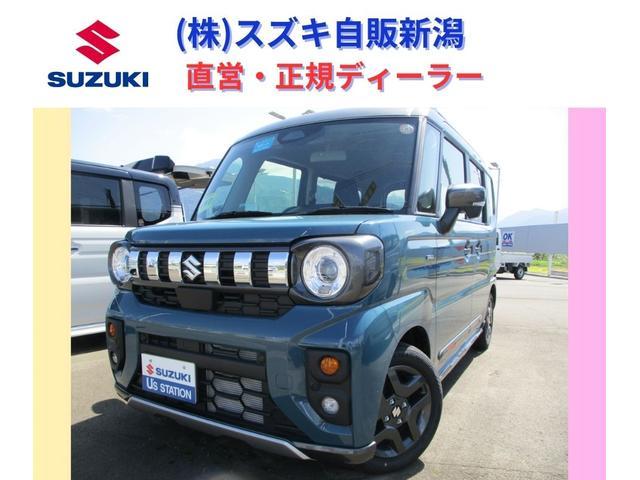 スペーシア　ギア　４ＷＤ(スズキ) ＨＹＢＲＩＤ　ＸＺターボ　４ＷＤ前後被害 中古車画像