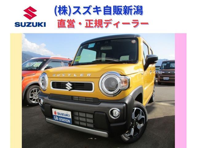 ハスラー　４ＷＤ(スズキ) ＨＹＢＲＩＤ　Ｘ　４ＷＤ　前後被害軽減ブ 中古車画像