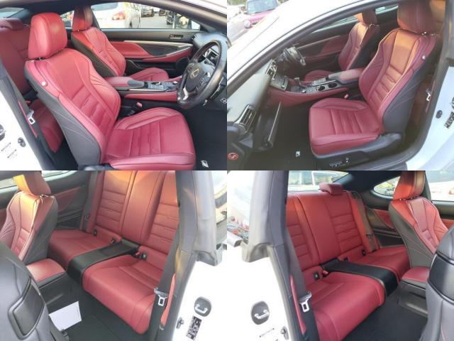 乗車定員５名！シート色「赤」