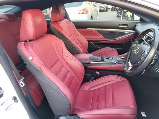 本革シート！赤革！