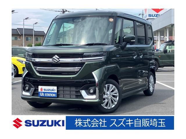 スペーシア　カスタム(スズキ) カスタム　ＨＹＢＲＩＤ　ＧＳ　全方位モニ 中古車画像