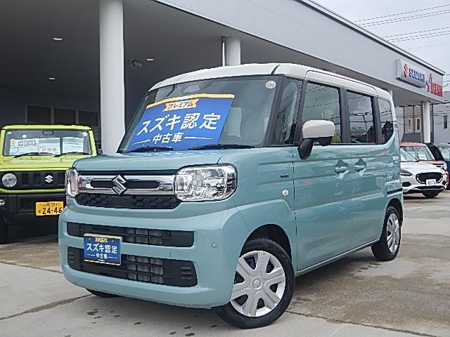 スペーシア　４ＷＤ(スズキ) ＨＹＢＲＩＤ　Ｘ　４ＷＤ　オーディオレス 中古車画像