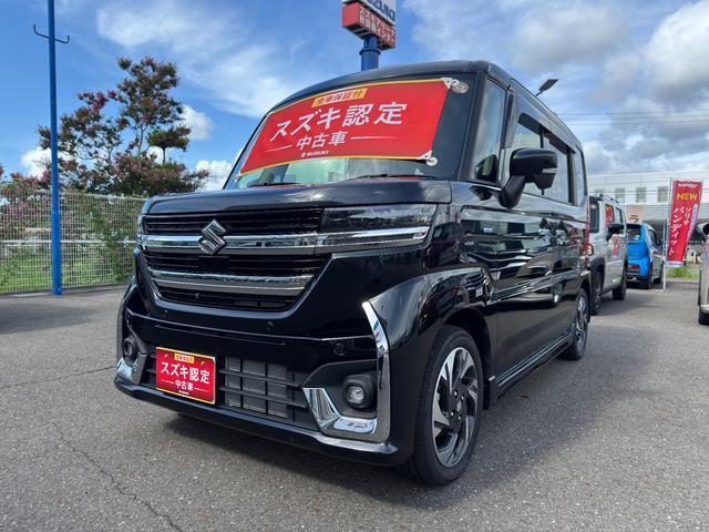 スペーシア　カスタム　４ＷＤ(スズキ) カスタム　ＨＹＢＲＩＤ　ＸＳターボ 中古車画像