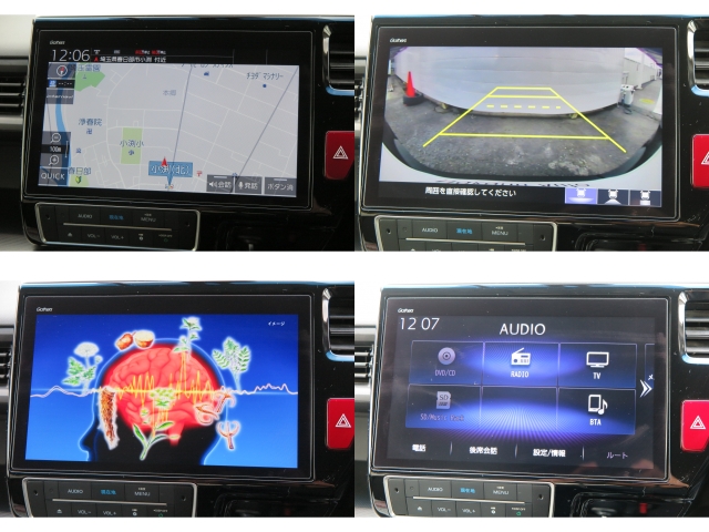 純正ナビ付　TVはフルセグです。他CD/DVD　Bluetoothオーディオ等の機能がございます。