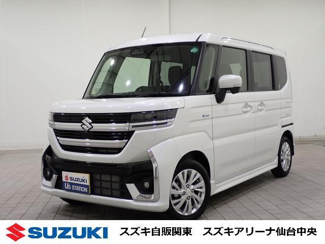 スペーシア　カスタム(スズキ) ＨＹＢＲＩＤ　ＧＳ　左側電動スライドドア 中古車画像