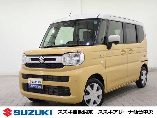 スペーシア　４ＷＤ(スズキ) ＨＹＢＲＩＤ　Ｘ　４ＷＤ　シートヒーター 中古車画像