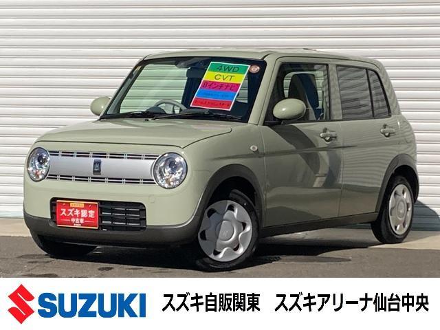 アルト　ラパン　４ＷＤ(スズキ) Ｌ　４型　４ＷＤ　８インチナビ　シートヒ 中古車画像