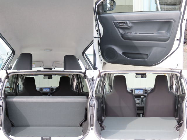 シートを倒せば、ラゲッジスペースがこんなにも広くなりますよ♪