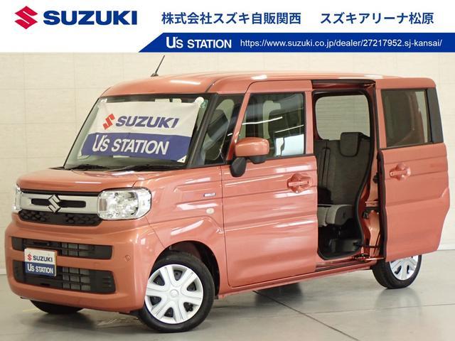 スペーシア　４ＷＤ(スズキ) ＨＹＢＲＩＤ　Ｘ　フルタイム４ＷＤ　セー 中古車画像