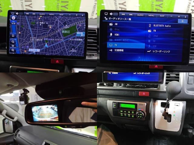 ミラー内臓もバックカメラも使いやすいですよ◎