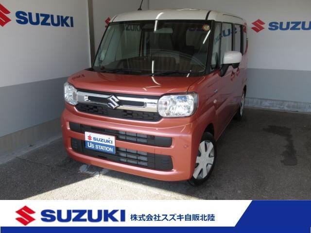 スペーシア　４ＷＤ(スズキ) ハイブリッドＸ　２トーンルーフ／４ＷＤ 中古車画像