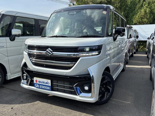 スペーシア　カスタム　４ＷＤ(スズキ) ハイブリッドＸＳ　４ＷＤ　コネクト対応全 中古車画像