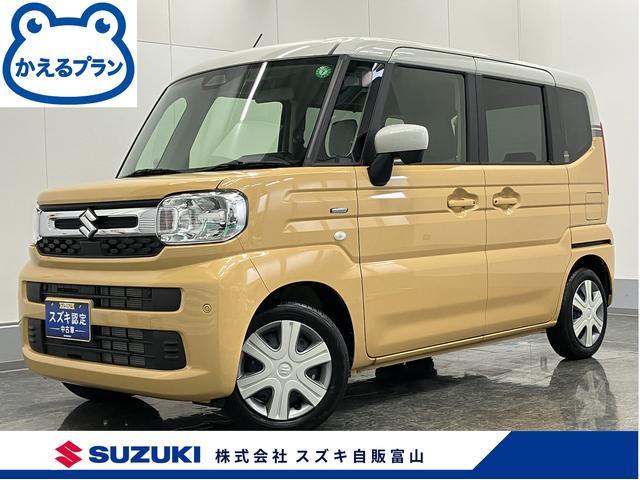 スペーシア　４ＷＤ(スズキ) ＨＹＢＲＩＤ　Ｘ　４ＷＤ　衝突被害軽減ブ 中古車画像