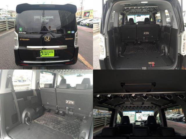 サードシートは跳ね上げ式ではなく床下収納！跳ね上げ式の様に視界を遮る事なくスッキリとしておりとても好評です！