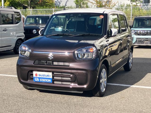 アルト(スズキ) ＨＹＢＲＩＤ　Ｘ　２型　衝突被害軽減ブレ 中古車画像
