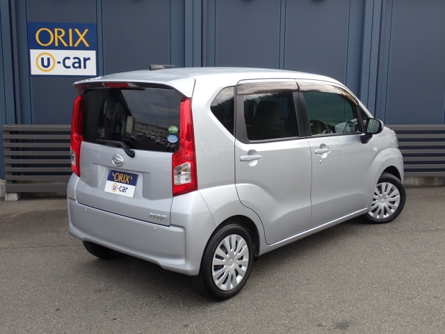 リヤビューの画像になります。オリックス認定中古車には、ご購入後も安心してお乗りいただくために、独自の｢オリックス認定中古車保証｣をお付けしています。