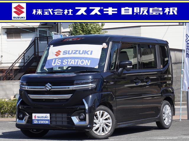 スペーシア　カスタム(スズキ) カスタム　ＨＹＢＲＩＤ　ＧＳ　全方位カメ 中古車画像
