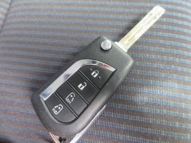 キーレスです。
