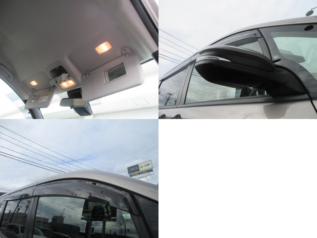 簡易的な身だしなみチェックが出来るバニティミラー付きです☆