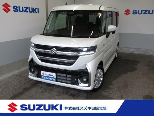 スペーシア　カスタム　４ＷＤ(スズキ) ハイブリッドＧＳ　４ＷＤ／衝突被害軽減ブ 中古車画像