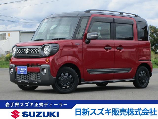スペーシア　ギア　４ＷＤ(スズキ) ＨＹＢＲＩＤ　ＸＺ　４ＷＤ　１ＤＩＮオー 中古車画像