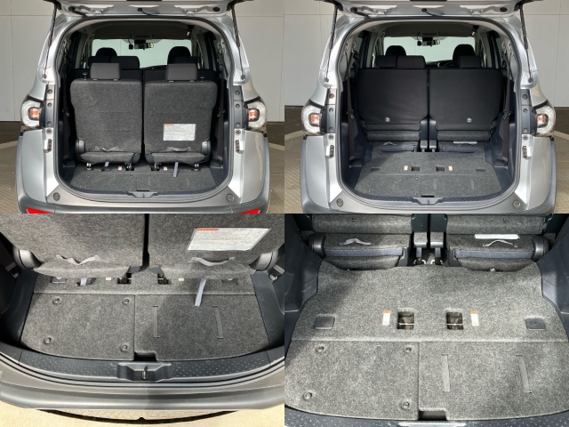 【荷室】シートアレンジ次第で荷物もたくさん乗ります♪